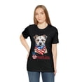 thumbnail image 5 of Patriotic Dogs 4 Of July Independence Day America Jersey Short Sleeve Tee, 5 of 12