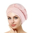 thumbnail image 4 of JAHH Male Female Spring Summer Casquette Fashion hood Pull On Cap Head Cover Ethnic Wrap Hair Cap Hat Braid Pre Tied Headwear, 4 of 7