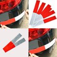 thumbnail image 5 of 10 pegatinas reflectantes universales para coche, tira de advertencia, pegatinas reflectantes de seguridad para conducción nocturna, 5 of 5