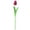 Red, variant on Pu Tulips Artificial Flowers Red, Red Fake Tulip Stems for Vase, Real Pu Tulips Artificial Flowers, Mini Bouquet for Wedding Spring Home Decorations Valentine'S Mother'S Day (12.6 Inch, Red)