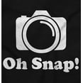 thumbnail image 2 of Oh Snap Camera Snapshot Cute Hobby Plus Size Crewneck Graphic Tee Shirt Brisco Brands 2X, 2 of 5