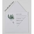 thumbnail image 6 of Inkdotpot 50 Blank RSVP Cards With White Envelopes Pine Tree 4"x6" Response Cards-RSVP Reply Card For Wedding-Bridal Shower-Baby Shower-Rehearsal Dinner, 6 of 7