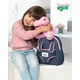 thumbnail image 2 of Mochila de felpa con forma de dinosaurio Naturally Kids rosa para niñas de 3 a 5 años, 2 of 2