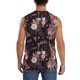 thumbnail image 4 of Balery Romantic Paris Camisetas sin mangas para hombre, absorbe la humedad y protege contra el mal olor.-Small, 4 of 7