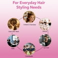 thumbnail image 6 of SAISZE Hair Wax Stick for Flyaways, 2.7 oz Long-Lasting Hair Styling Wax Stick for Slick Hair & Edges, Non-Greasy Frizz Control for Women & Daughter, Everyday Hair Styling, 6 of 8