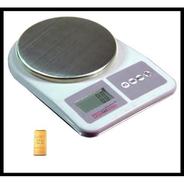 Postal Scale 1000 X 0.1g Gram Lbs Pound Weighing Package Mailing