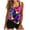 Multicolor, variant on Enjoytime Plus Size Womens 2025 Tankini Swimsuit Tummy Control Flowy Swimwear Two Piece Bathing Suits Swim Tank Top With Boyshorts