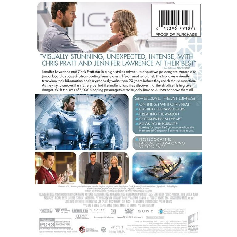 Passengers [Blu-Ray] [Import]: DVD et Blu-ray 