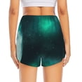 thumbnail image 2 of Lsque Witch House On The Hill Printed Women's Running Shorts with Liner Pockets,Elastic Quick Dry Workout Athletic Gym Yoga Shorts,Womens High Waist Shorts-XX-Large, 2 of 9