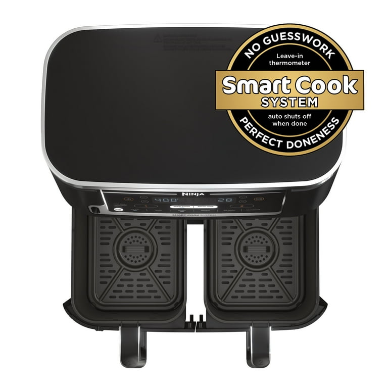 Ninja® Foodi® 6-in-1 Smart 10-qt. 2-Basket Air Fryer - Walmart.com