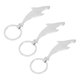 thumbnail image 3 of 3 llaveros de metal con abrebotellas portátil y forma de tiburón, colgantes para exteriores., 3 of 6