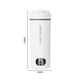 thumbnail image 3 of Heated Travel Mug Coffee Mug 16 Oz LED Display Coffee Serving Sets Mug for Car Home Office, 3 of 8