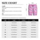 thumbnail image 3 of Balery Pink Donuts Pantalones cortos de pijama de punto de algodón para hombre con cinturilla y bolsillos-Small, 3 of 6