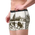 thumbnail image 4 of Daiia Cows Grazing On The Meadow Men's Underwear Boxer Briefs, Cotton Stretch Moisture-Wicking Underwear-Large, 4 of 9
