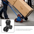 thumbnail image 7 of ELAYARD 1Pair Plastic Trolley Casters Stair Climbing Triangle Wheels for Cart Accessories, 7 of 7