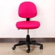 thumbnail image 2 of Funda elástica de repuesto para silla de oficina giratoria universal para computadora Rosa roja, 2 of 7