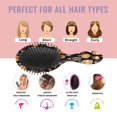 thumbnail image 7 of Halloween Pumpkin Doodle Pattern Hair Brush,Girls Detangling Hair Brush,Glide Through Tangles with Ease for Wet & Dry Hair,8.8"X2.8", 7 of 7