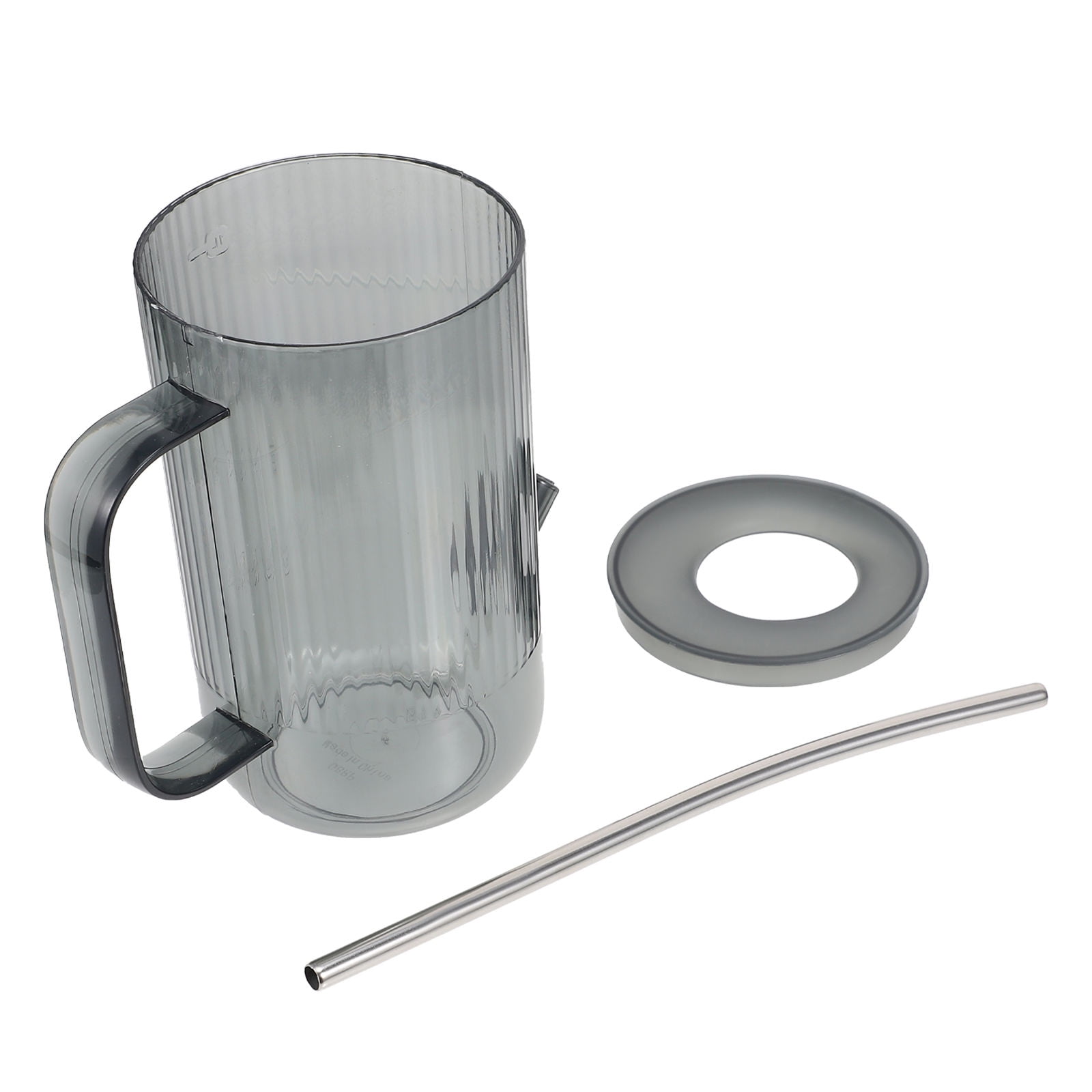 RENACLIPY Grey Plastic Watering Can with Spout for Indoor and Outdoor Garden Plants, 1 Piece Watering Kettle