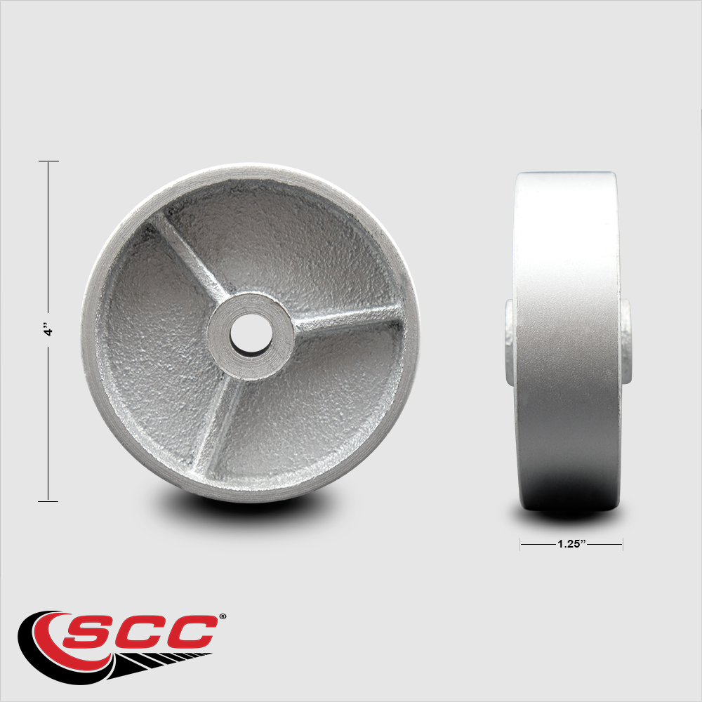 Small Removable Caster Plates - Set Of 4 - Perfect For Easy Swapping Wheels