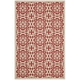 thumbnail image 2 of Modway Ariana Vintage Floral Trellis 4x6 Indoor and Outdoor Area Rug in Red and Beige, 2 of 9