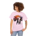 thumbnail image 3 of Unisex Heavy Cotton T-Shirt Rainbow Draw Beautiful Woman 005, 3 of 4