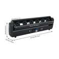 thumbnail image 2 of Moving Head Stage Light 6 Head Stage Bar Light Red Laser Beam DJ Party Disco Strobe Light, 2 of 12
