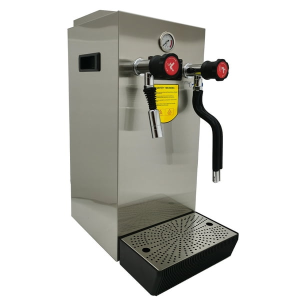 220V Espresso Coffee Milk Foam Machine Boil Water Steam Milk Bubble Machine  10L