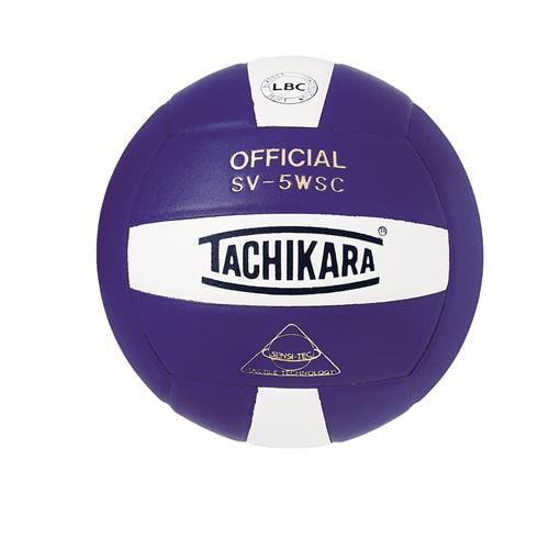 Tachikara Indoor Volleyball SensiTec, Purple/White
