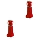 thumbnail image 1 of Vestido de maternidad Qarigey con hombros descubiertos Rojo L 2piezas, 1 of 6