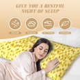 thumbnail image 4 of Body Pillow Cover, Golden fish scale Body Pillow Cases with Zipper Soft Breathable Smooth Skin Friendly Long Pillow Case 20x60 inches, 1Pcs, 4 of 7