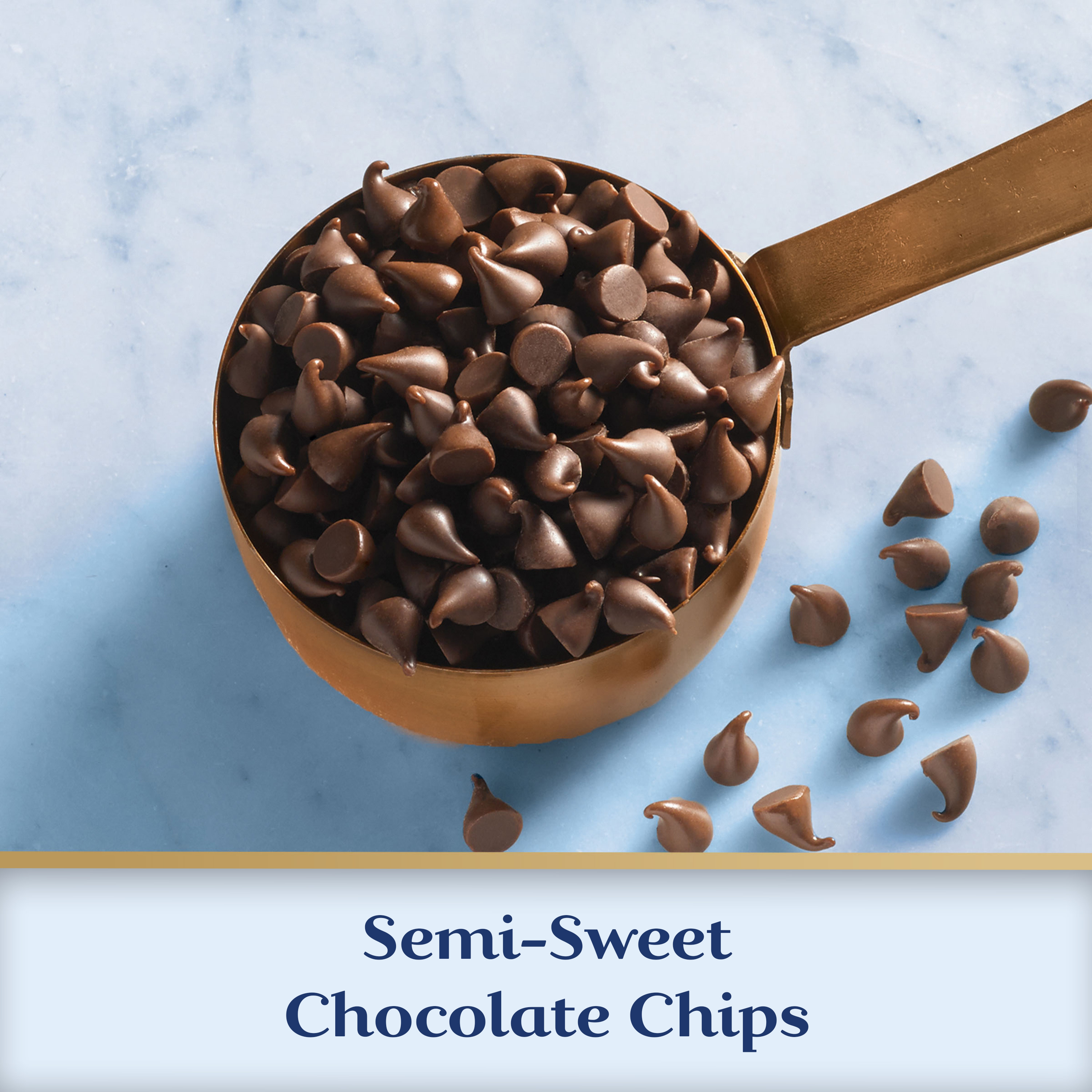 GHIRARDELLI Mini Semi-Sweet Chocolate Premium Baking Chips, 10 oz Bag - image 2 of 9