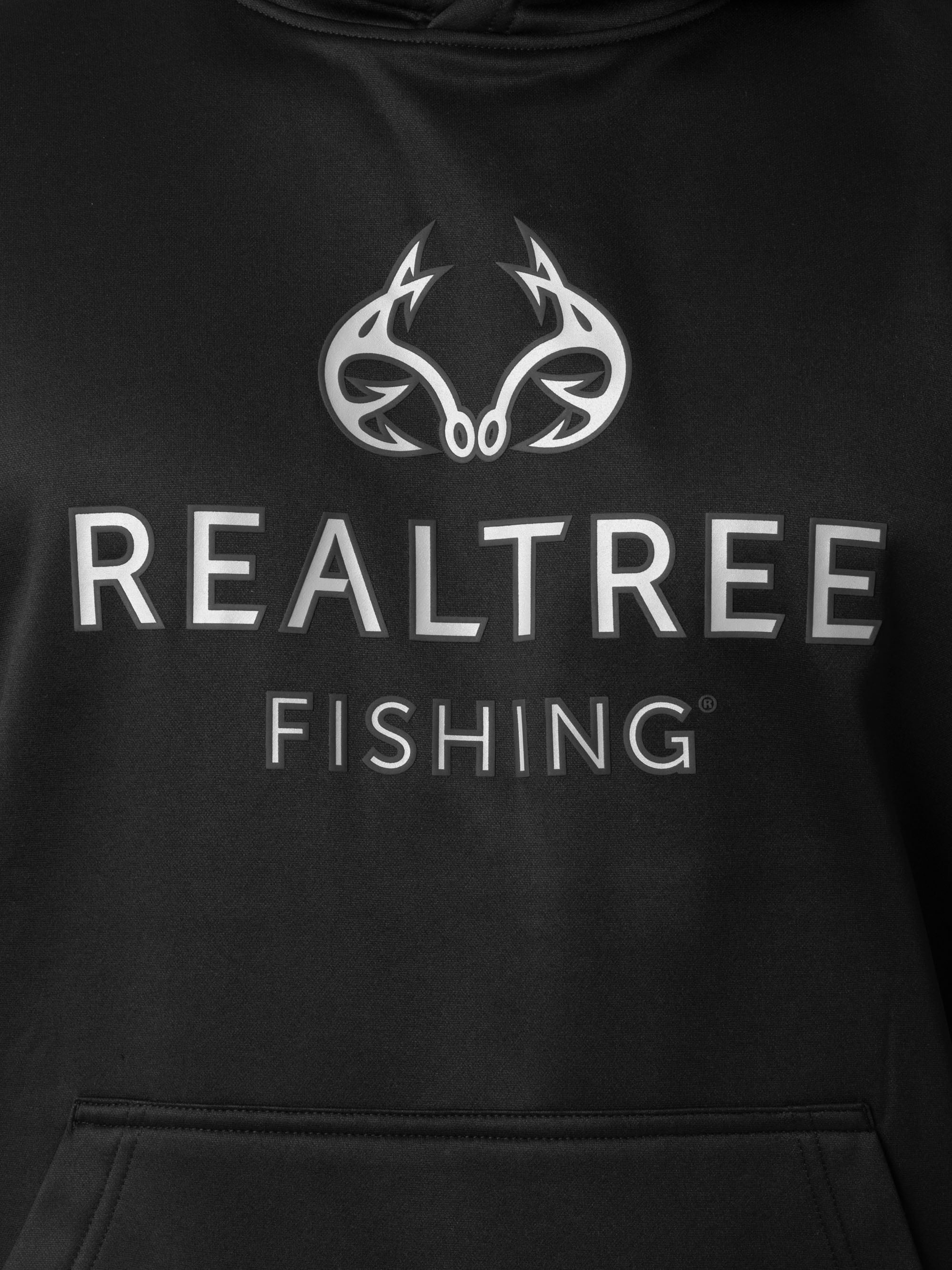 Realtree Fishing Men's Logo Performance Hoodie