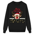 thumbnail image 2 of breaise Christmas Family Matching Sweatshirt Long Sleeve Cartoon Print Sweatshirts Trendy O-Neck Xmas Ugly Shirt for Family, 2 of 4