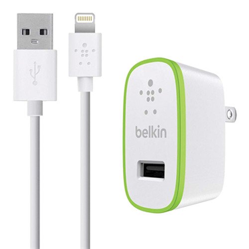 Belkin BOOSTUP Home Charger with ChargeSync Lightning Cable for iPhone