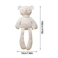 thumbnail image 2 of Organic Baby Sleeping Doll Cute Long Legged Animal Toy for Soothing Sleep and Comforting with Gentle Design, 2 of 3