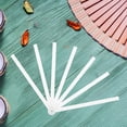 thumbnail image 3 of KAKOWELY folding fan frame 10 Pcs DIY Hand Fan Craft Plastic Folding Fan Frame for Creative Projects Handcraft Folding Fan DIY Frame Sturdy Folding Fan Plastic Frame, 3 of 5
