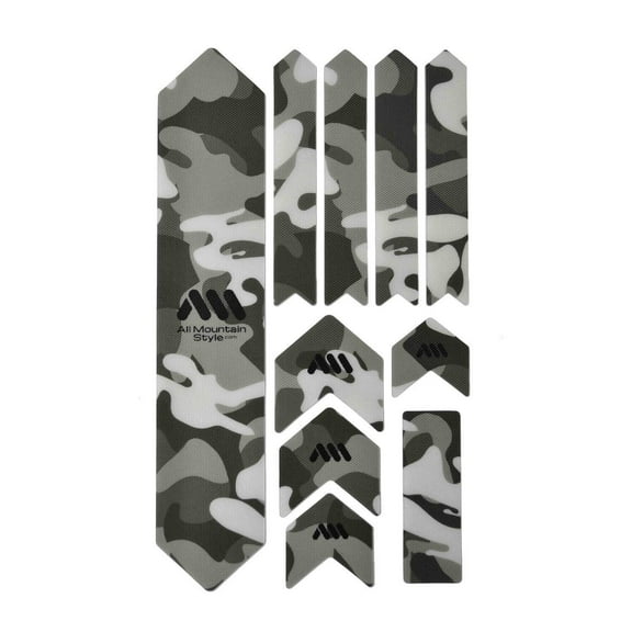 All Mountain Style Extra Honeycomb Frame Guard, Clear/Camo