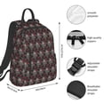 thumbnail image 4 of Balery Skull and Red Roses Lightweight Backpack for Men and Women - Durable and Water-Resistant, Ideal for School, Work, Travel, and Everyday Use, 4 of 9