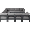 thumbnail image 4 of Meridian Furniture Nizuc Gris Sectionnel Modulaire de Patio Extérieur, 4 of 8