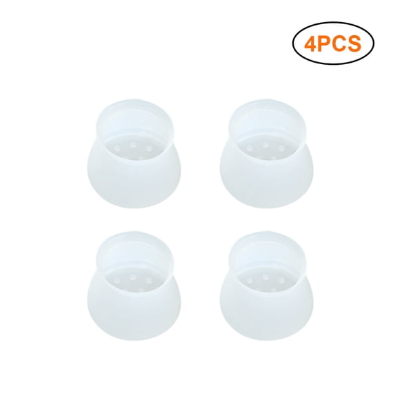 Chaise Jambe Anti Glissement Meubles Couvre 4/8/16 Pcs, Protecteurs de Sol Ronds en Silicone, Protéger le Sol, Antidérapant, Réduction du Bruit