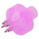 thumbnail image 4 of Peine aplicador para el cuero cabelludo, masaje para tratamiento del cabello, aleación, medicina portátil, peine vacío para el cuero cabelludo para mujeres, color rosa, 4 of 12