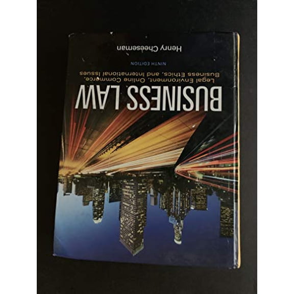 Pre-Owned Business Law (Hardcover) 0134004000 9780134004006