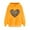 Yellow, variant on VBTAPA Kangaroo Pocket Hoodies for Women 2026 Valentine's Day Heart Print Hooded Sweatshirt Teen Girls Loose Casual Street Hoodie Y2K Hoody Tops Army Green XXL