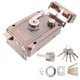 thumbnail image 5 of WHAMVOX 1Jgo Cerradura De Pestillo Empotrado Para Puertas Dobles Con Resistencia Antirrobo, 5 of 8