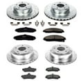 thumbnail image 3 of PowerStop Front and Rear Z23 Evolution Sport Carbon-Fiber Ceramic Brake Pad and Drilled & Slotted Rotor Kit Fits: PONTIAC Select Models K2893, 3 of 10