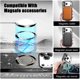 thumbnail image 3 of Funda magnética con purpurina para iPhone 17 Pro Max, compatible con MagSafe, protección total, delgada, a prueba de golpes y arañazos, con protector de lente de cámara, red antipolvo y brillo, 3 of 7