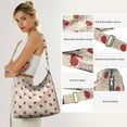 thumbnail image 4 of Sac Fourre-Tout en Toile Coccinelle Mignonne – Motif Dessin Animé à Pois Rouges, Imprimé Coccinelle de Jardin, Réutilisable et Écologique, 4 of 5