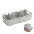 thumbnail image 4 of Caja De Almacenamiento De Escritorio Con 2 Particiones Desmontables, Contenedor De Almacenamiento Retráctil, Organizador De Ropa Interior Para Dormitorio, Armario De Estudio sonducket HA017666-00, 4 of 7