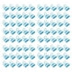 thumbnail image 4 of Pinzas de papel Bling Bling 19 mm 80 piezas Clips para carpetas metal, 4 of 12