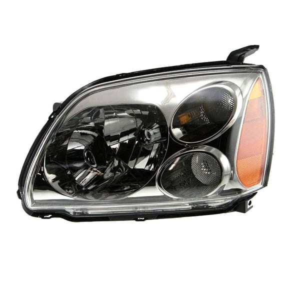 New Driver Side Headlight Compatible With Mitsubishi Galant Se Sedan 2006 by Part Number MN161851 MR991161 MI2502127